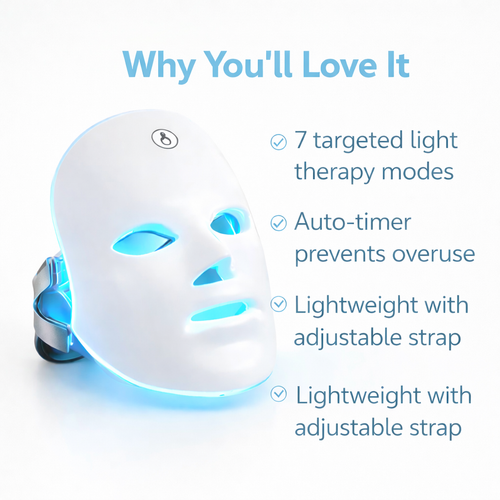 7 Colors Facial LED Beauty Mask