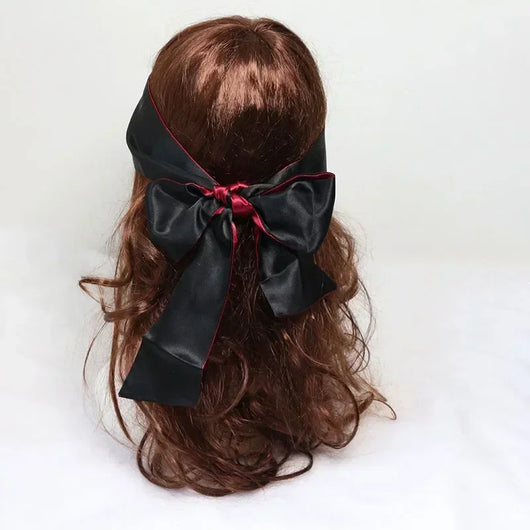 Satin Silk Sleep Mask Sexy for Women Silk Eye Cover Savour Eye Patches Cute Blindfold Silk Ribbon Gift Surprise High Quality