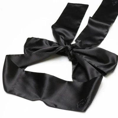 Satin Silk Sleep Mask Sexy for Women Silk Eye Cover Savour Eye Patches Cute Blindfold Silk Ribbon Gift Surprise High Quality
