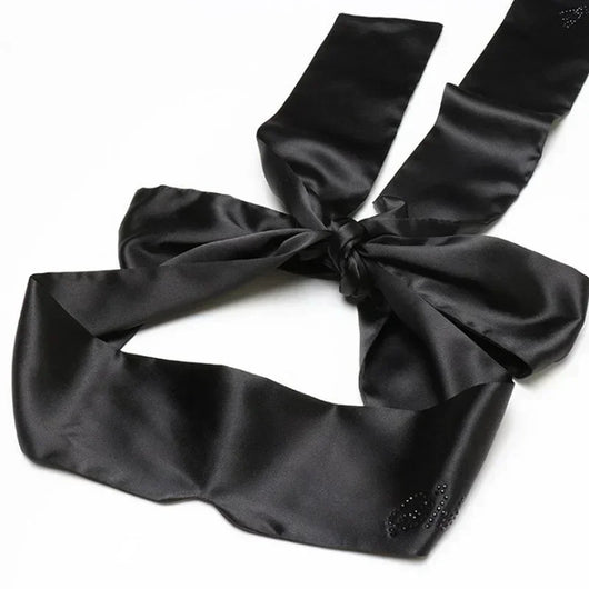 Satin Silk Sleep Mask Sexy for Women Silk Eye Cover Savour Eye Patches Cute Blindfold Silk Ribbon Gift Surprise High Quality