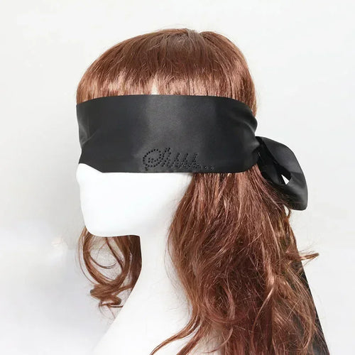 Satin Silk Sleep Mask Sexy for Women Silk Eye Cover Savour Eye Patches Cute Blindfold Silk Ribbon Gift Surprise High Quality