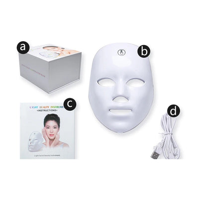 7 Colors Facial LED Beauty Mask