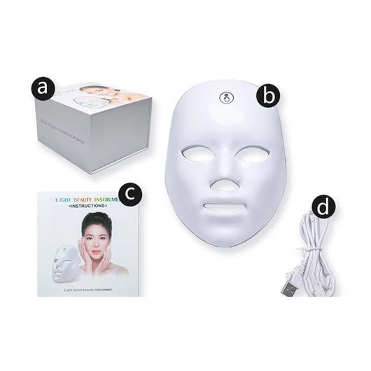 7 Colors Facial LED Beauty Mask